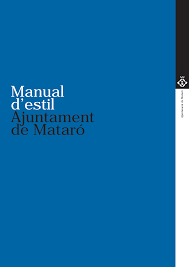Manual d'estil de l'Ajuntament de Mataró