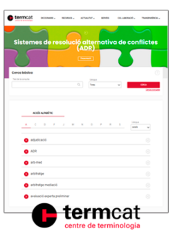 Sistemes de resolució alternativa de conflictes (ADR)