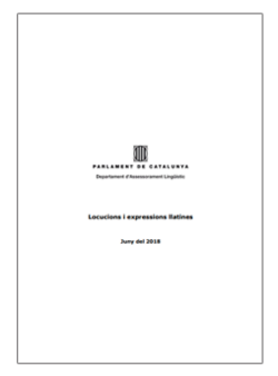 Locucions i expressions llatines