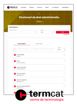 Diccionari de dret administratiu