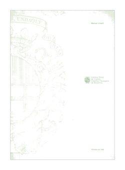 Manual d'estil: Cambra Oficial de Comerç i Indústria i Navegació de Barcelona