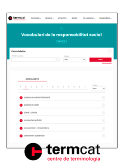 Vocabulari de la responsabilitat social