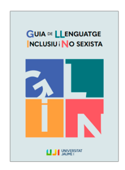Guia de llenguatge inclusiu i no sexista