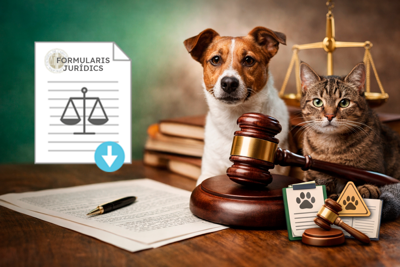 Nous formularis jurídics per reforçar la defensa dels animals