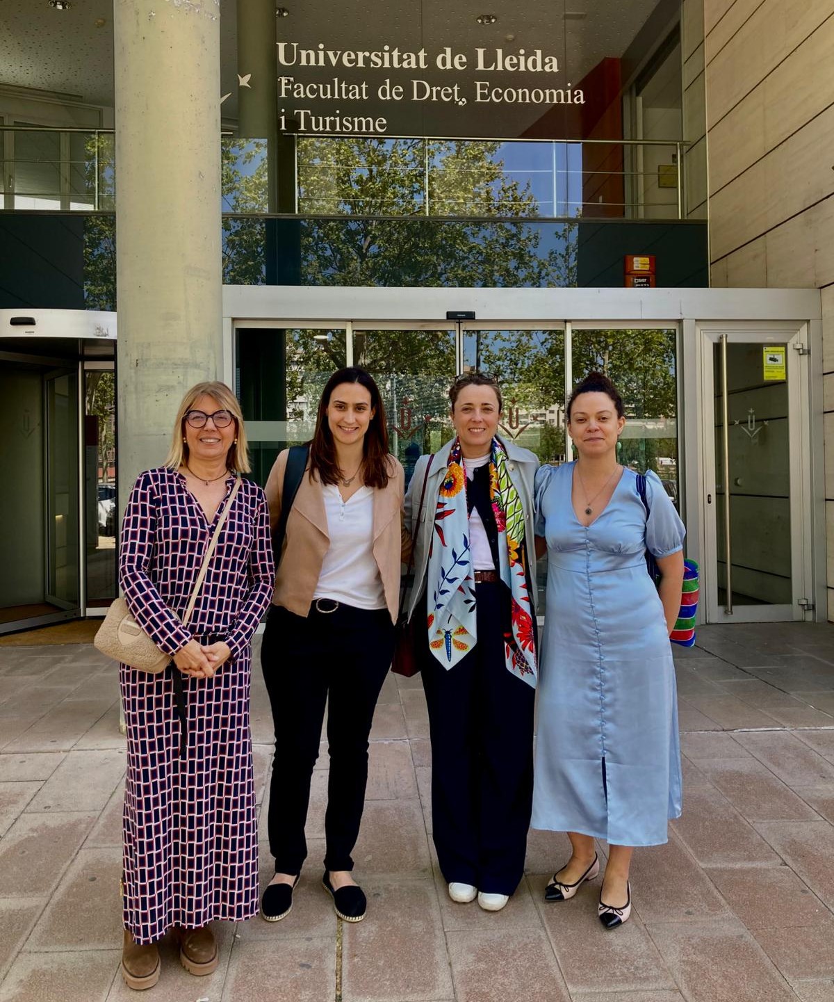 Presentació del portal al professorat de la Facultat de Dret de la Universitat de Lleida (abril 2026)
